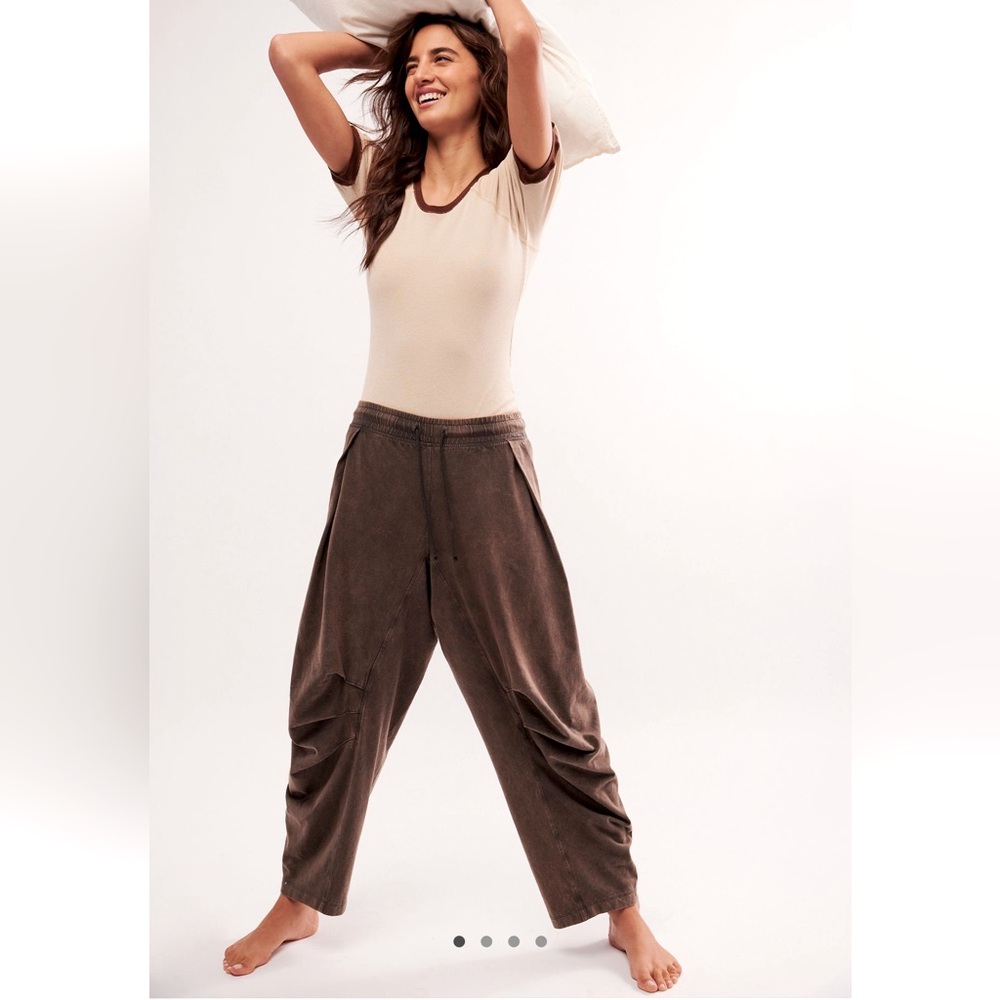 Free People - Daytime Dreamer Lounge Pant - Washed Black
